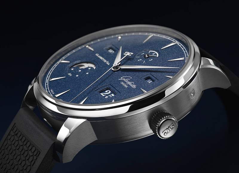 隆重推出：格拉蘇蒂原創(chuàng) Senator Excellence Perpetual Calendar Bucherer “藍(lán)色版本”腕表-復(fù)刻表