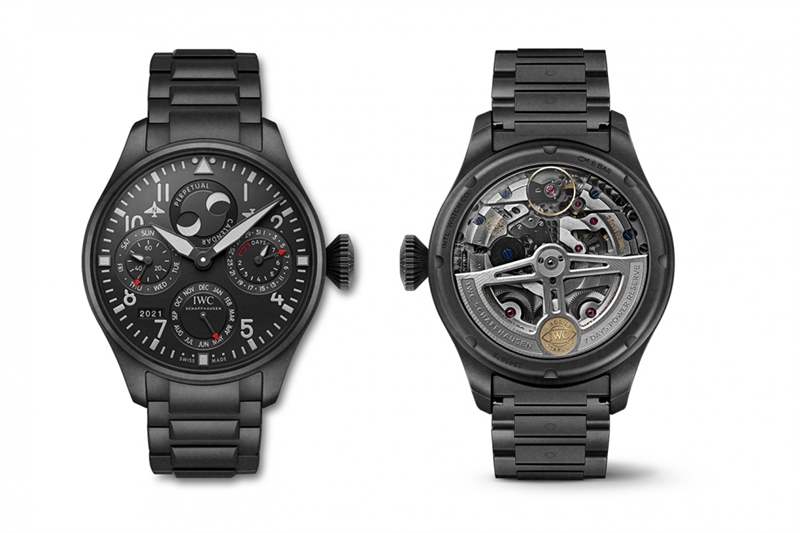 IWC萬國最新Pilot's Watch Timezoner TOP GUN Ceratanium-復刻表