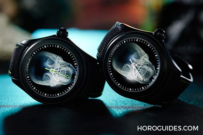 第二代登場，昆侖表Bubble 47 Skull X-Ray 泡泡系列骷髏頭腕表-復刻表