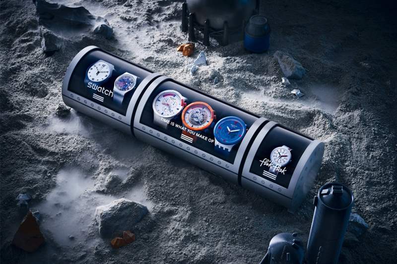 Swatch沖出地球五款Space Collection實現太空夢-復刻表