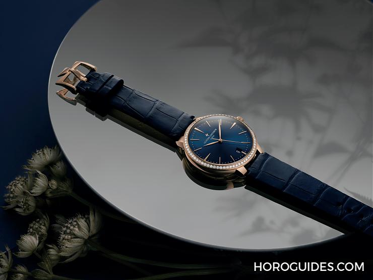 優(yōu)雅，不言而喻｜江詩(shī)丹頓Patrimony自動(dòng)上鏈腕表午夜藍(lán)面款-復(fù)刻表