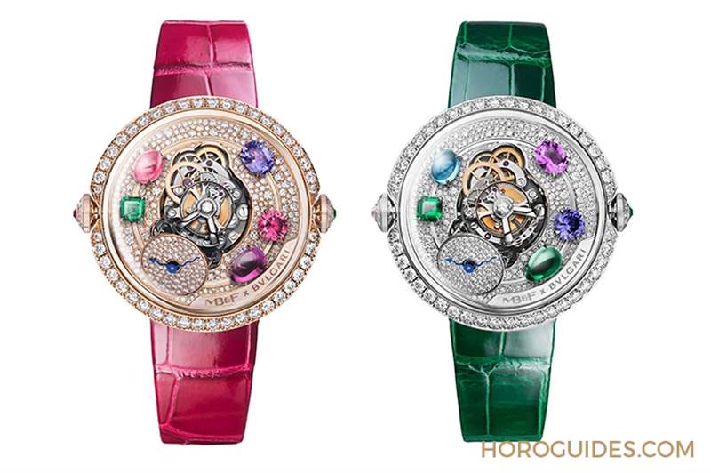 絢目力作！MB&F攜手BVLGARI推出Legacy Machine FlyingT Allegra腕表-復(fù)刻表