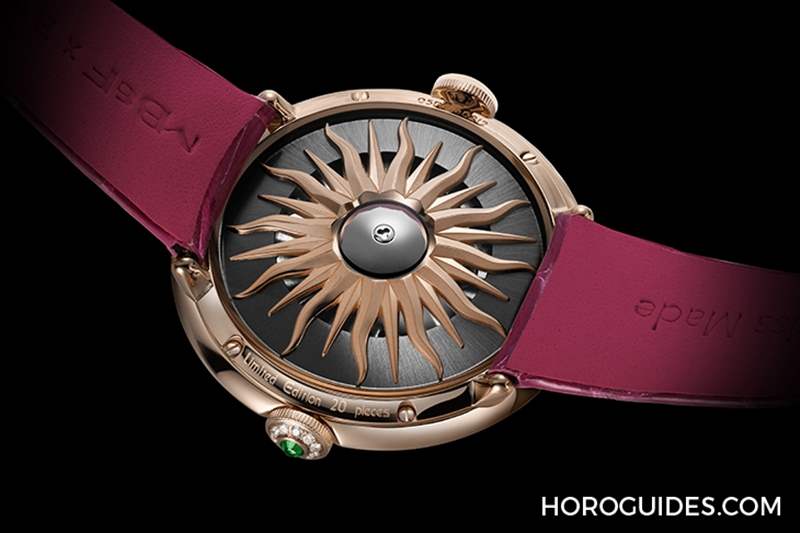 絢目力作！MB&F攜手BVLGARI推出Legacy Machine FlyingT Allegra腕表-復(fù)刻表