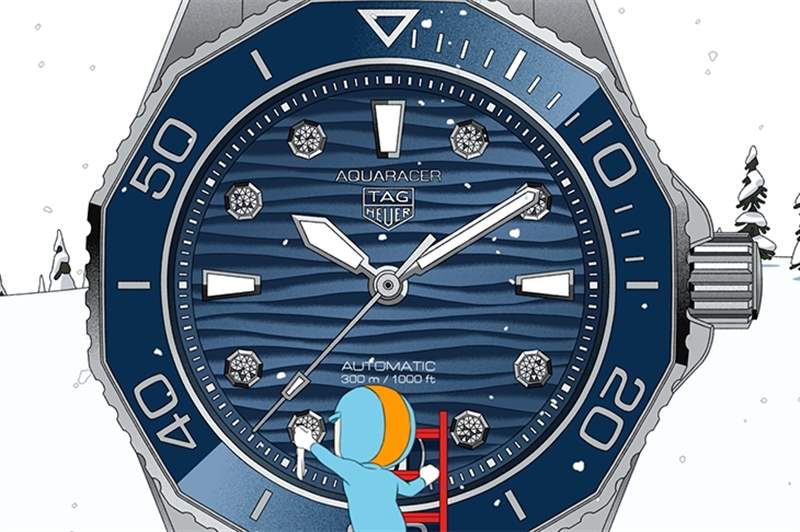 泰格豪雅眾代言人Q萌現(xiàn)身，為圣誕節(jié)挑表選禮獻計！-復刻表