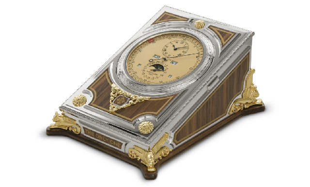 表王再出大招:百達(dá)翡麗為ONLY WATCH 2021獻(xiàn)上專利萬(wàn)年歷座鐘-復(fù)刻表