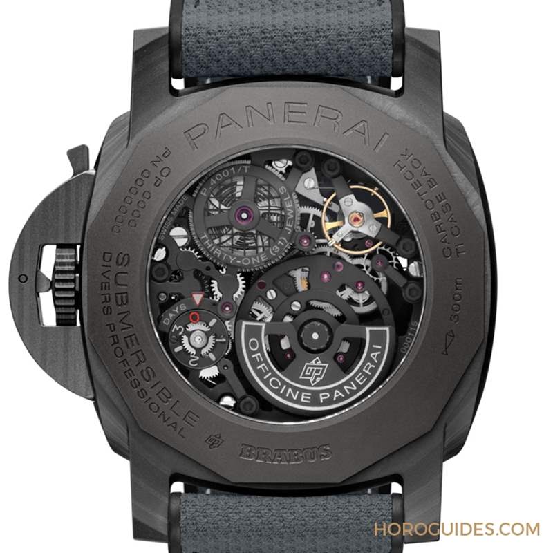 改裝至尊B(yǎng)RABUS附體！頂尖交鋒之作PANERAI Submersible S BRABUS Black Ops腕表-PAM01240-復(fù)刻表