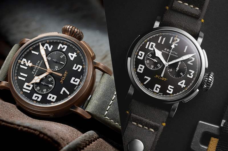 經(jīng)典飛行表｜5款人氣真力時Zenith Pilot Type 20手表推介-復(fù)刻表