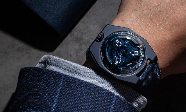 藍(lán)色星球之夢(mèng)｜URWERK UR-100V Blue Planet限量腕表-復(fù)刻表