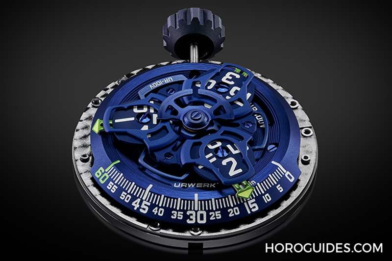 藍(lán)色星球之夢(mèng)｜URWERK UR-100V Blue Planet限量腕表-復(fù)刻表