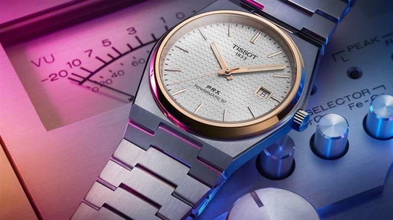 泰格豪雅卡雷拉雙時(shí)間日期 41MM-天梭 PRX 強(qiáng)力 80 玫瑰金 PVD-復(fù)刻表