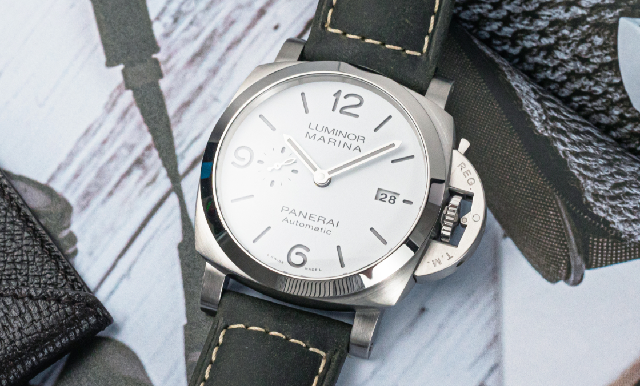 沛納海首見白色三明治面盤!Luminor Marina PAM01314腕表-復刻表