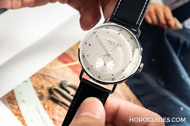 職場選表，實用至上｜NOMOS Slivercut面盤的洗鏈魅力-復刻表