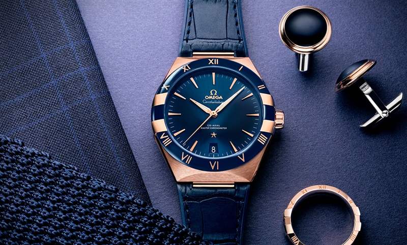 表徑再放大、拋光陶瓷表圈，OMEGA星座系列男表脫胎換骨更有型-復(fù)刻表