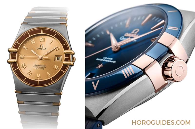 表徑再放大、拋光陶瓷表圈，OMEGA星座系列男表脫胎換骨更有型-復(fù)刻表