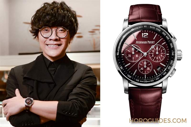 愛彼遠百信義A13概念店全新開幕，盧廣仲秀Code 11.59酒紅計時碼表獻唱-復刻表