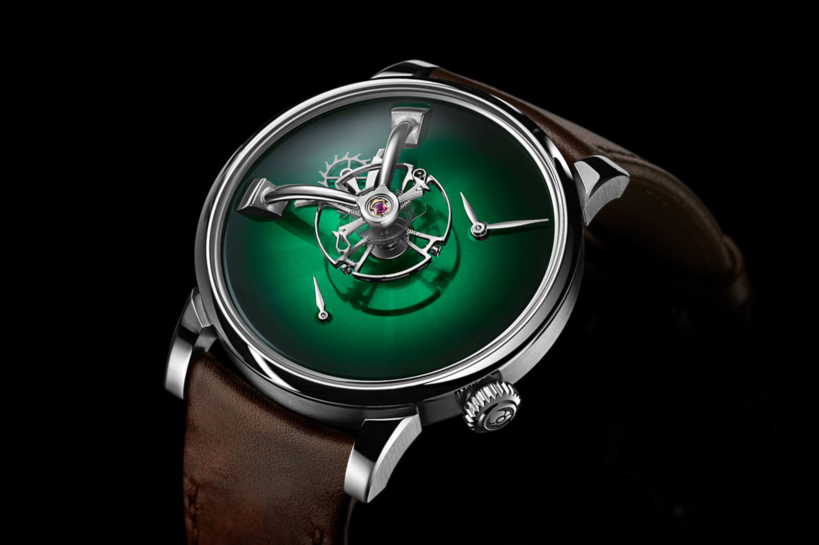 H. Moser & Cie x MB&F聯名半球型手表-復刻表