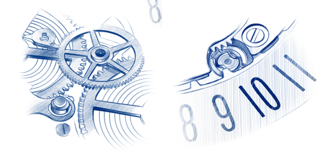 多色彩可選，好搭配又俐落的當(dāng)代都會飛行表！-復(fù)刻表