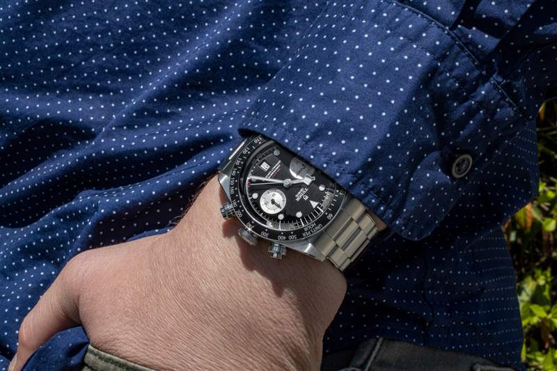 動手實踐：帝舵黑灣計時腕表大踏步前進-復(fù)刻表