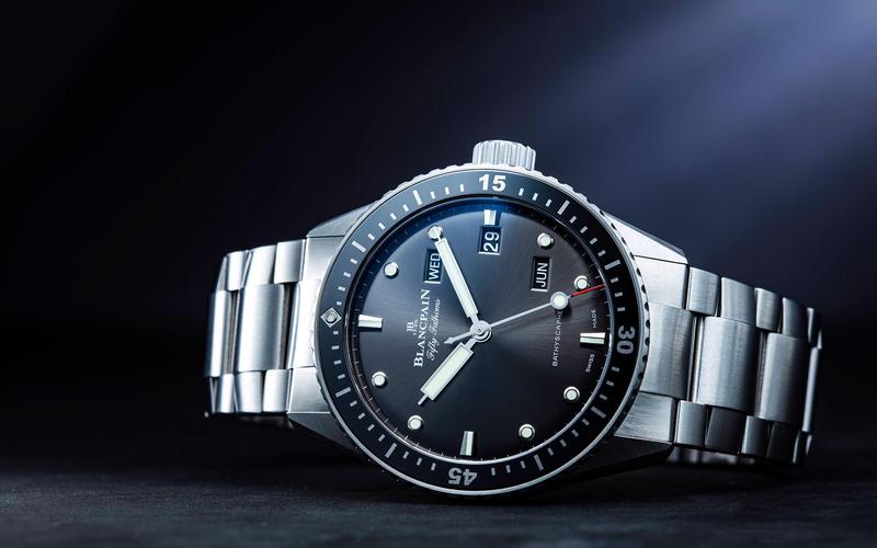 BLANCPAIN五十噚深潛器腕表全面改款，罕見半金限量版現(xiàn)身！-復(fù)刻表