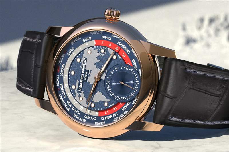 康斯登經(jīng)典世界時制造限量版FC-718NRWM4H9-復刻表