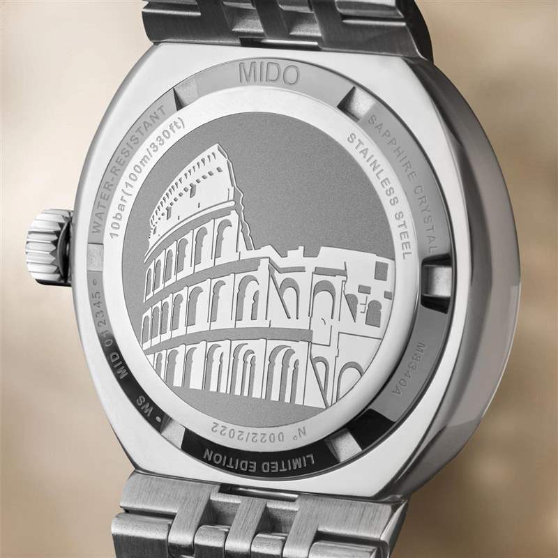 改造工程的20周年紀(jì)念！美度「靈感源于建筑」限量版腕表登場-復(fù)刻表