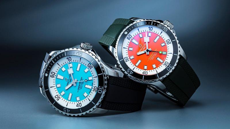 優雅接棒的細膩布局！百年靈Superocean尺寸齊全的繽紛新作-復刻表