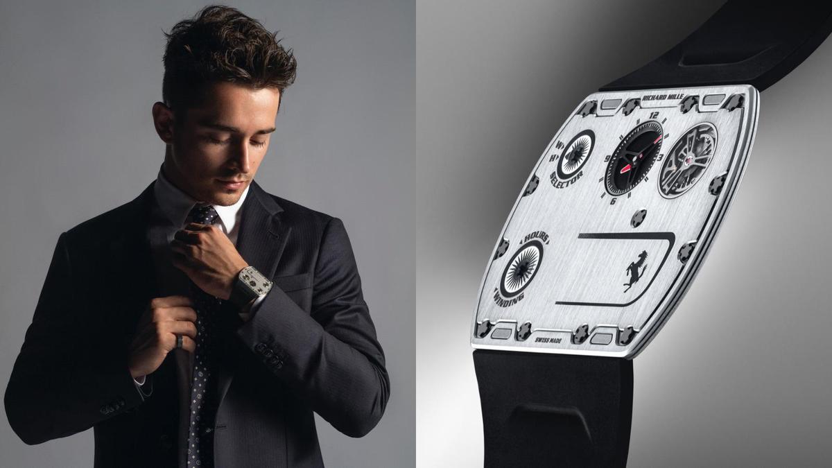 超薄運動表的工程習題！RICHARD MILLE RM UP-01 Ferrari-復刻表