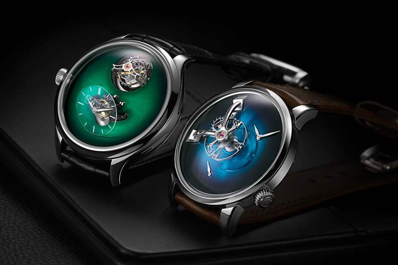 H. Moser & Cie x MB&F聯名半球型手表-復刻表