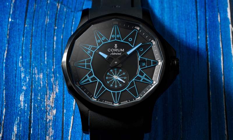 黑潮涌現，五色齊發｜Corum Admiral 42 Automatic Full Black-復刻表