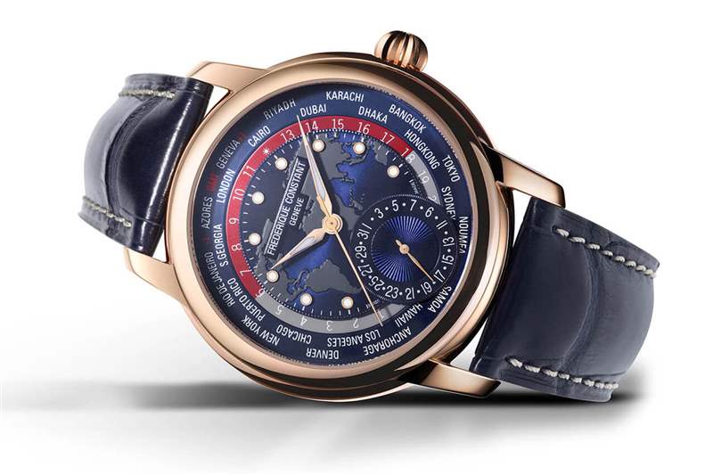 康斯登經(jīng)典世界時制造限量版FC-718NRWM4H9-復刻表