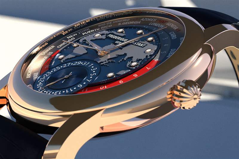 康斯登經(jīng)典世界時制造限量版FC-718NRWM4H9-復刻表