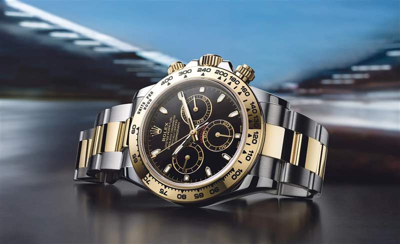 Rolex Yacht-Master彩虹圈手表表殼鑲上彩色寶石、鉆石低調(diào)奢華-復(fù)刻表