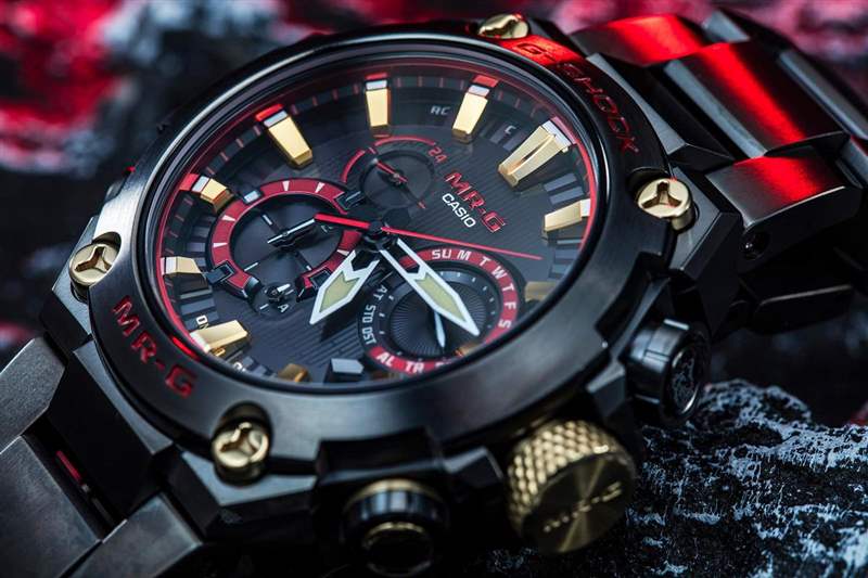 日本武士紅！G-SHOCK MR-G系列新款重現(xiàn)「赤備」主題-復刻表
