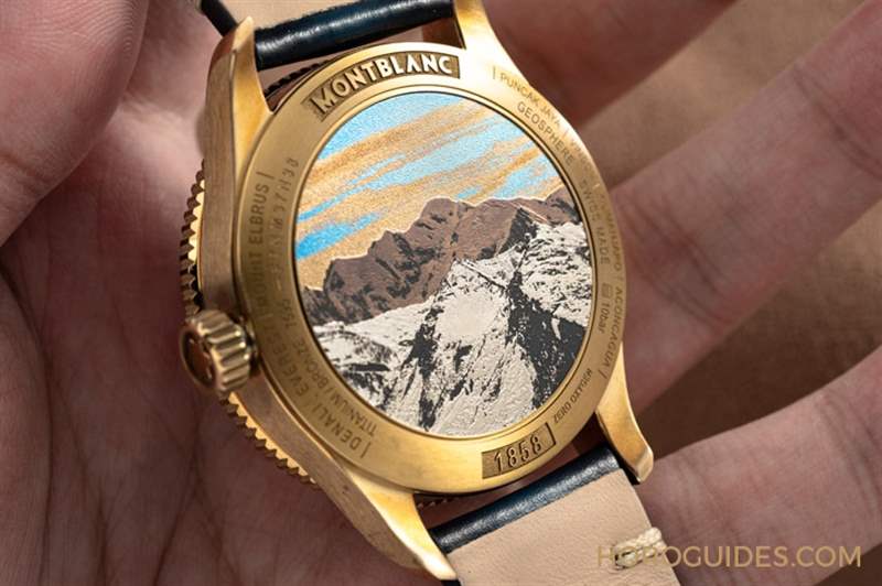 MONTBLANC - 零氧！ 耐用、精準(zhǔn)、不起霧｜Montblanc 1858系列Geosphere世界時區(qū)零氧限量腕表的極限探險魂