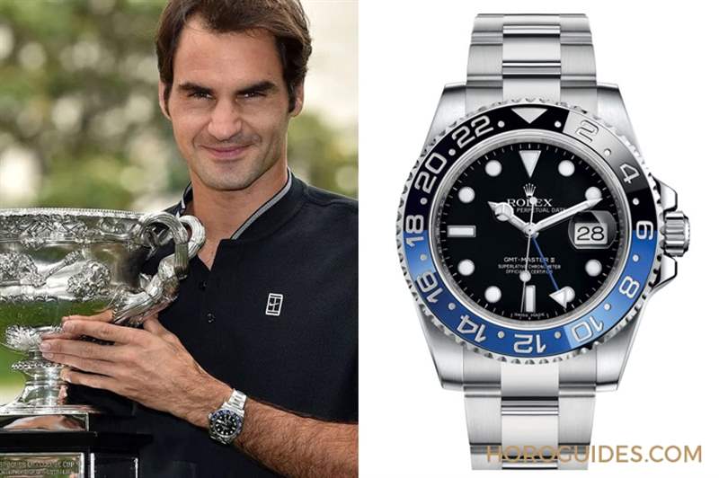 ROLEX - 回顧那些高光時刻，Roger Federer費德勒與Rolex偕伴20年