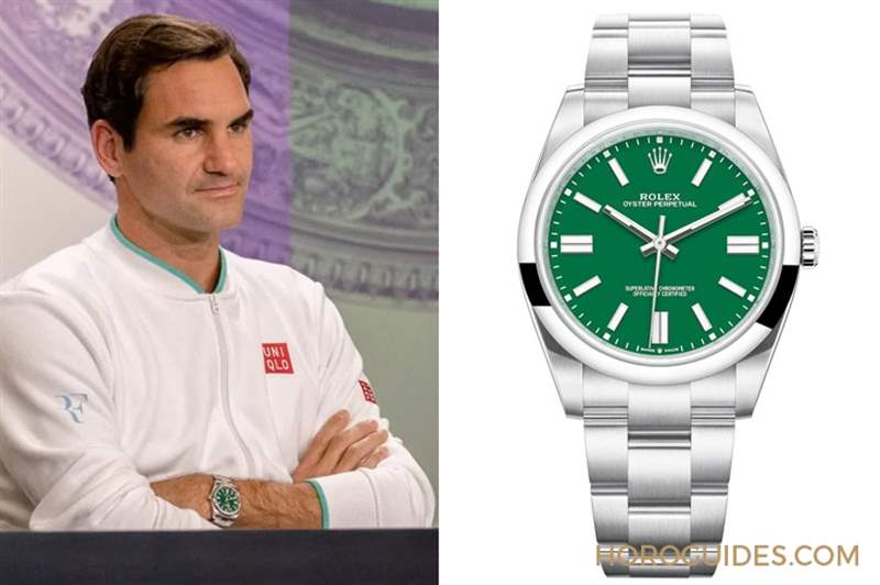 ROLEX - 回顧那些高光時刻，Roger Federer費德勒與Rolex偕伴20年