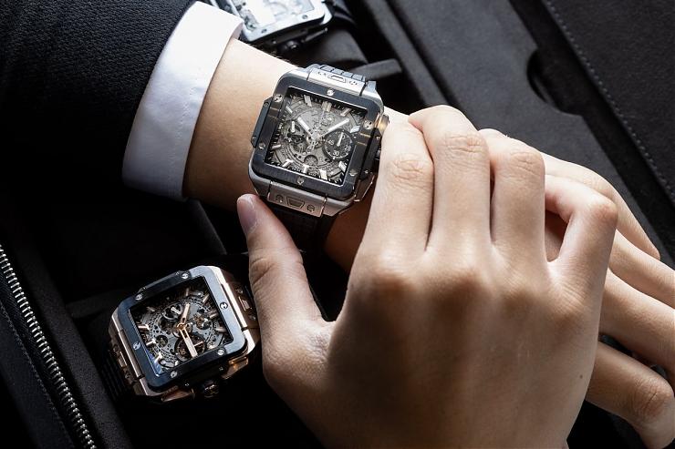 HUBLOT - HUBLOT宇舶Square Bang Unico 高階方形運(yùn)動(dòng)腕表最受矚目超級(jí)新星