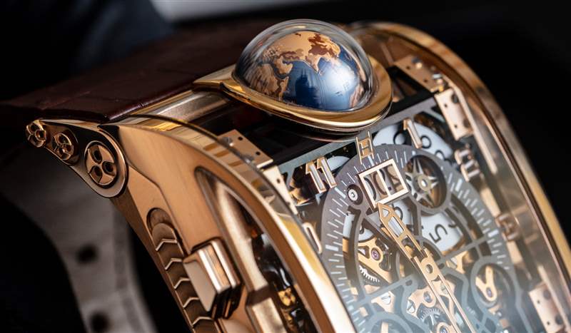 不再生產(chǎn):550,000 美元 Hysek Colosso GMT 三問(wèn)腕表-復(fù)刻表
