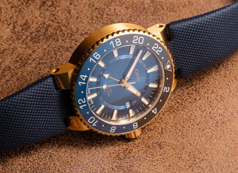 Oris Carysfort Reef 限量版 18k 金腕表-復刻表
