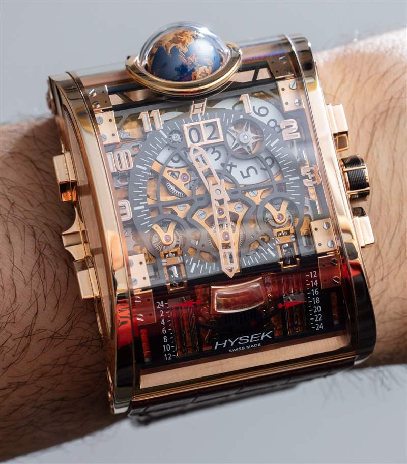 不再生產(chǎn):550,000 美元 Hysek Colosso GMT 三問(wèn)腕表 不再生產(chǎn):550,000 美元 Hysek Colosso GMT 三問(wèn)腕表-復(fù)刻表