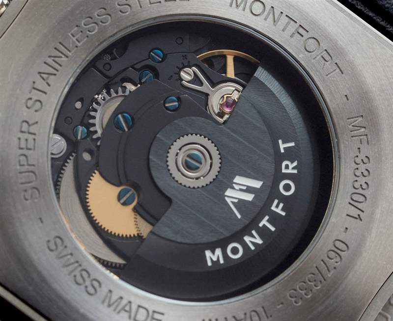 Montfort Strata James 手表動手-復刻表