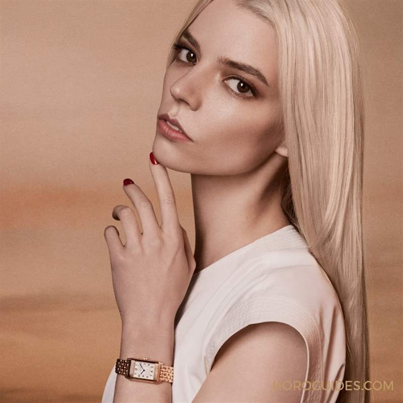 Reverso Duetto Small 翻轉(zhuǎn)系列雙面腕表小型玫瑰金款-復(fù)刻表