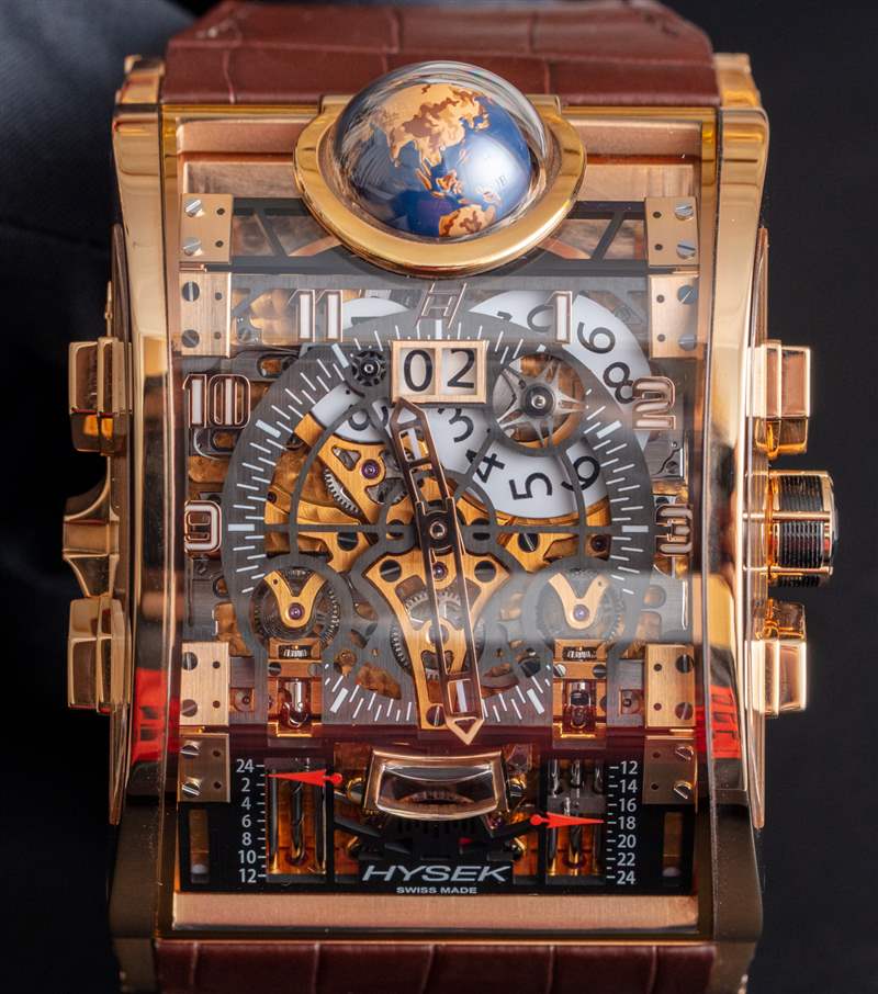 不再生產(chǎn):550,000 美元 Hysek Colosso GMT 三問(wèn)腕表 不再生產(chǎn):550,000 美元 Hysek Colosso GMT 三問(wèn)腕表-復(fù)刻表