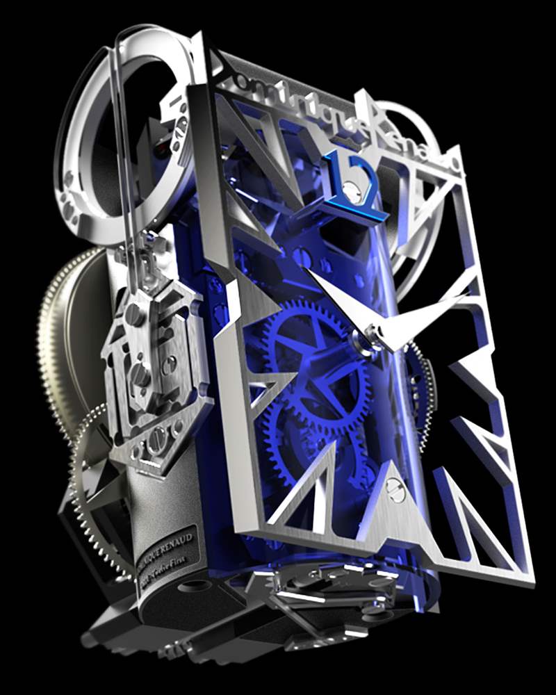 Dominique Renaud DR01 手表帶 5Hz “刀片諧振器”-復刻表