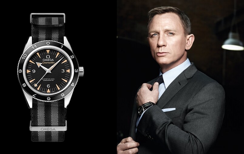 木村拓哉James Bond oomega Seamaster 木村新劇做保鏢手腕戴什么表-復(fù)刻表