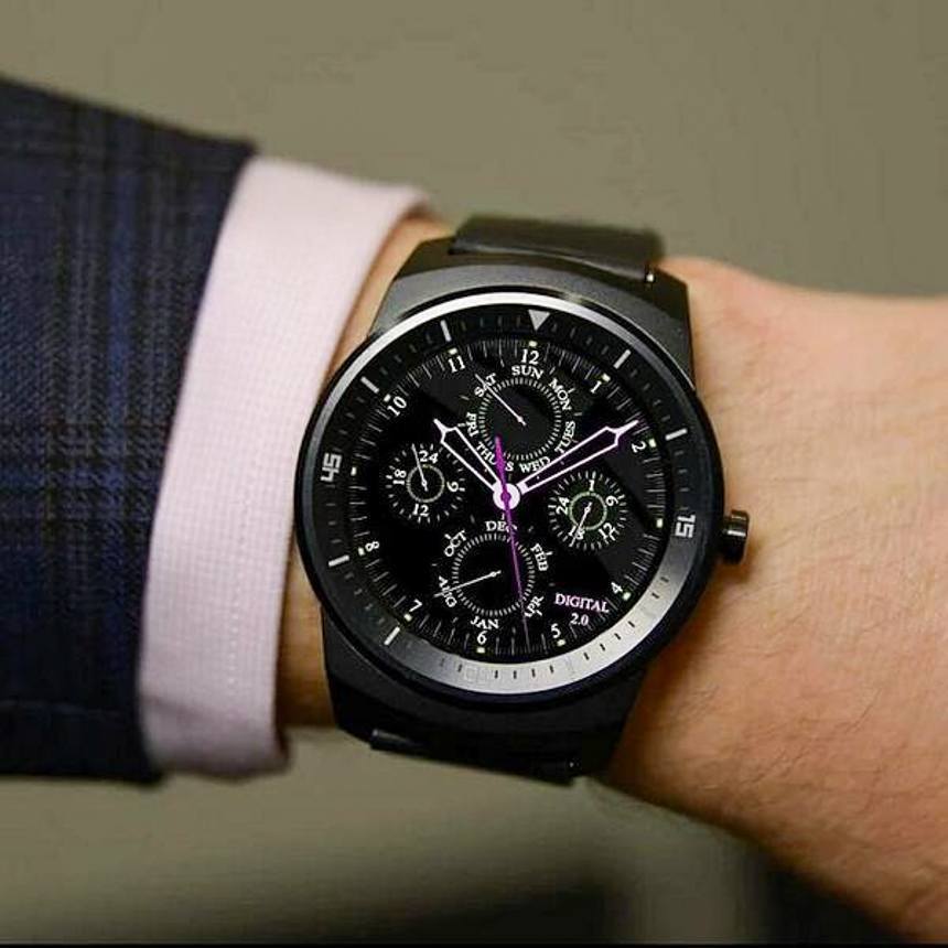 Android Wear智能手表表盤設(shè)計(jì)充滿創(chuàng)意和多樣性-復(fù)刻表