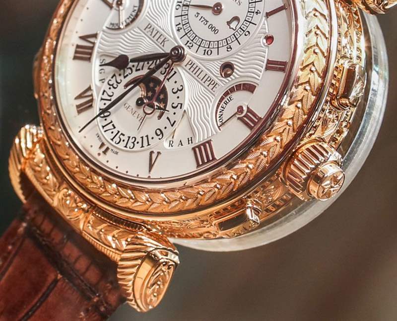 親眼看到價值260萬美元的百達(dá)翡麗Grandmaster Chime 5175手表的想法-復(fù)刻表