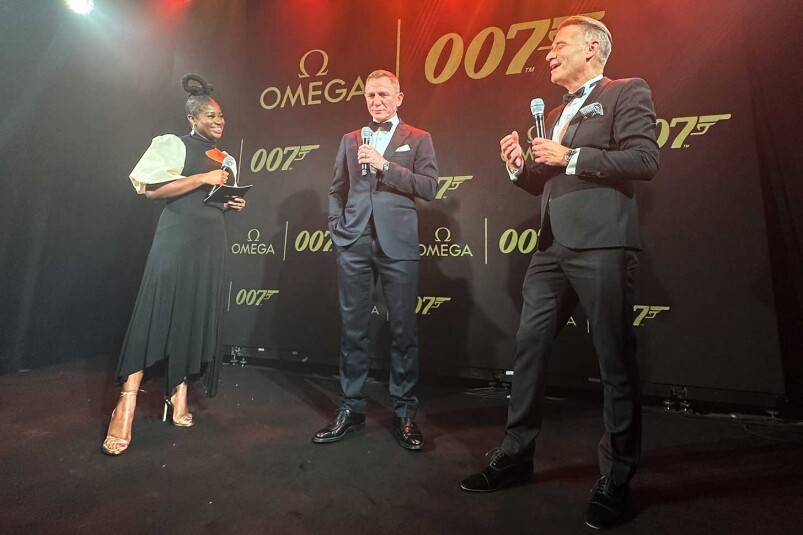 Daniel Craig現身Omega占士邦60周年慶祝活動！深入James Bond世界向經典角色007致敬-復刻表