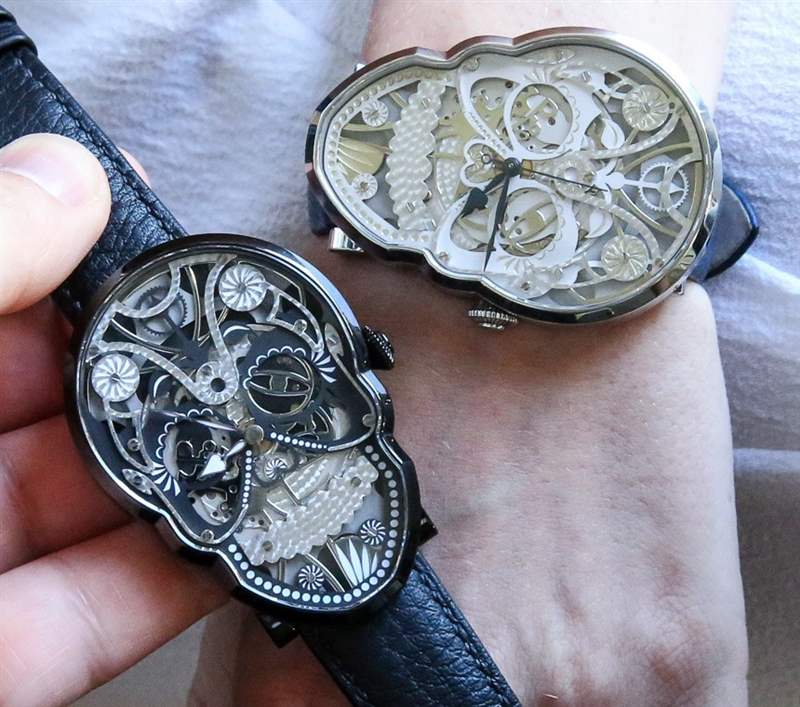 Fiona Krüger骷髏手表動手實踐-復刻表