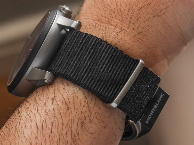 萬寶龍e-Strap智能表帶,適用于Timewalker手表動手操作-復刻表